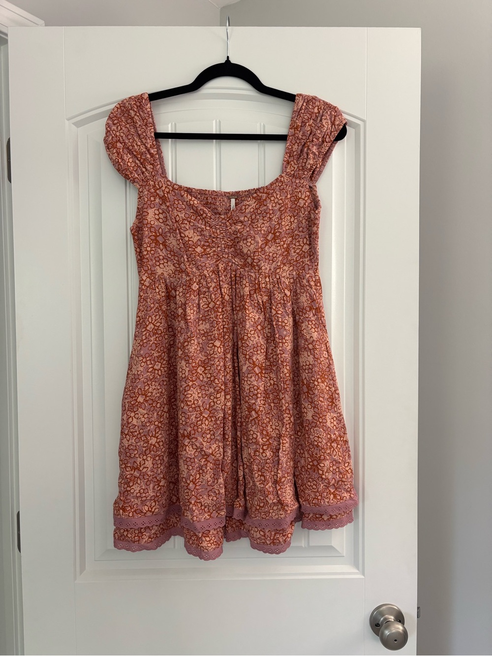 Free People Double Layer Mini Dress